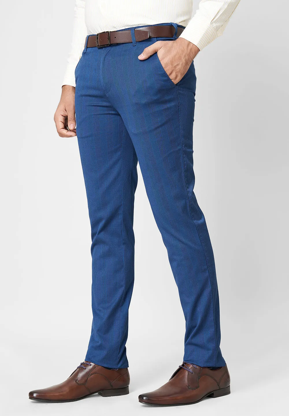 Regular Fit Cotton Trouser - 38983