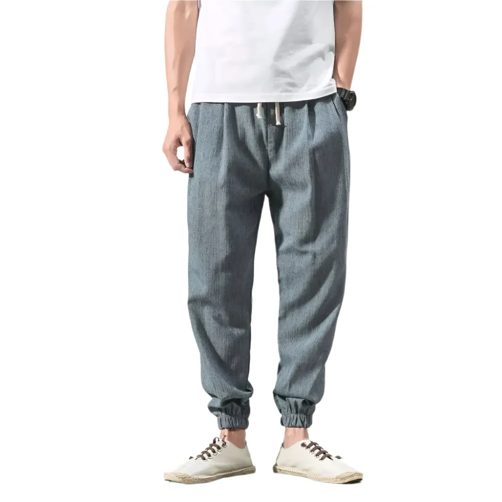 Ronald – Classic Cotton Linen Men’s Trousers