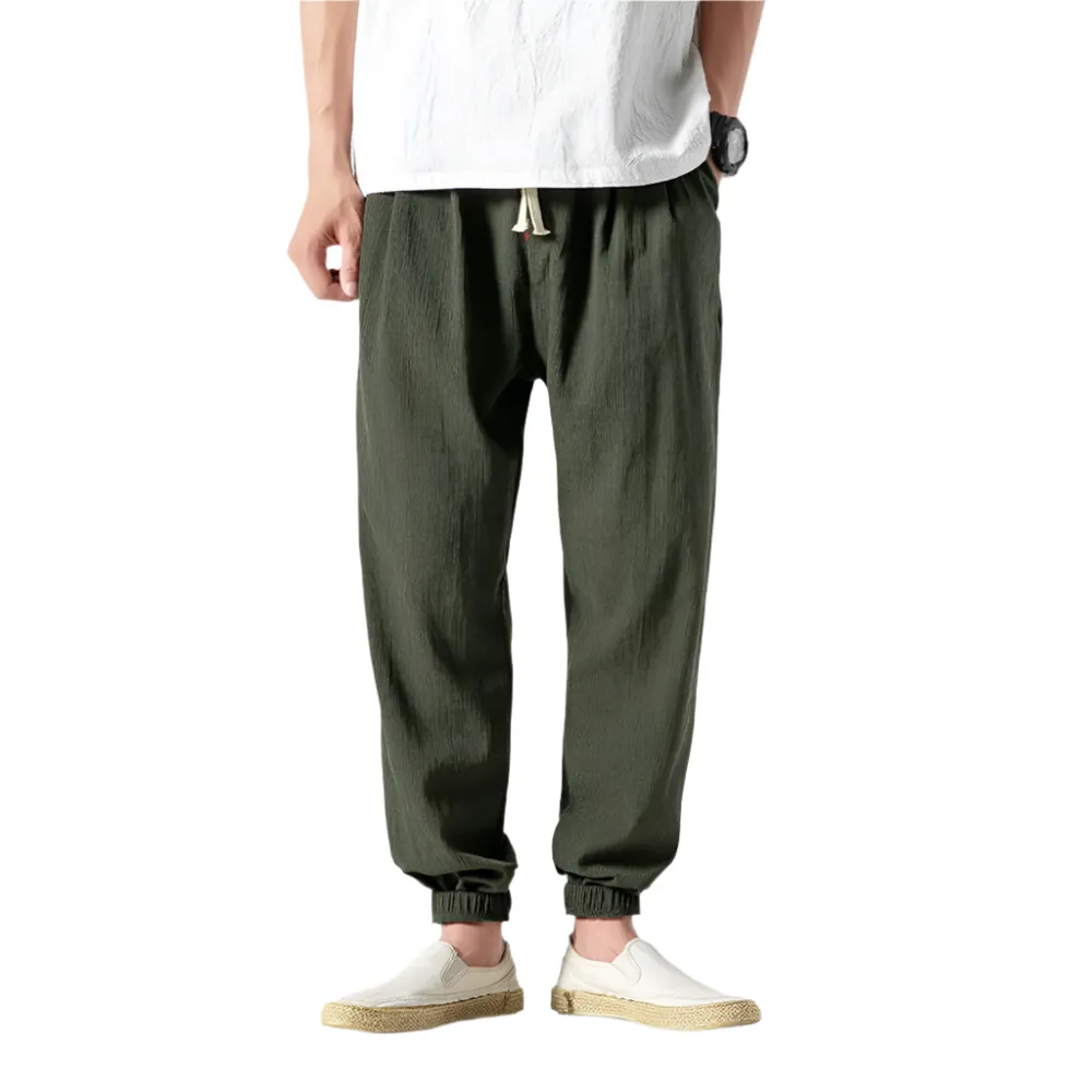 Ronald – Classic Cotton Linen Men’s Trousers