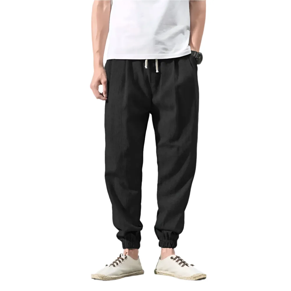 Ronald – Classic Cotton Linen Men’s Trousers