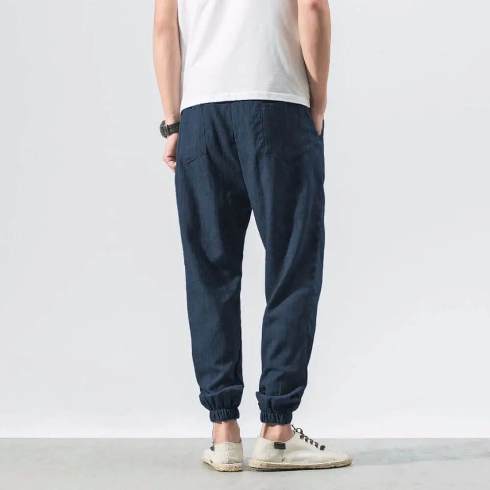 Ronald – Classic Cotton Linen Men’s Trousers