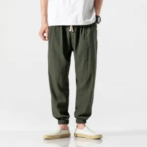 Ronald – Classic Cotton Linen Men’s Trousers
