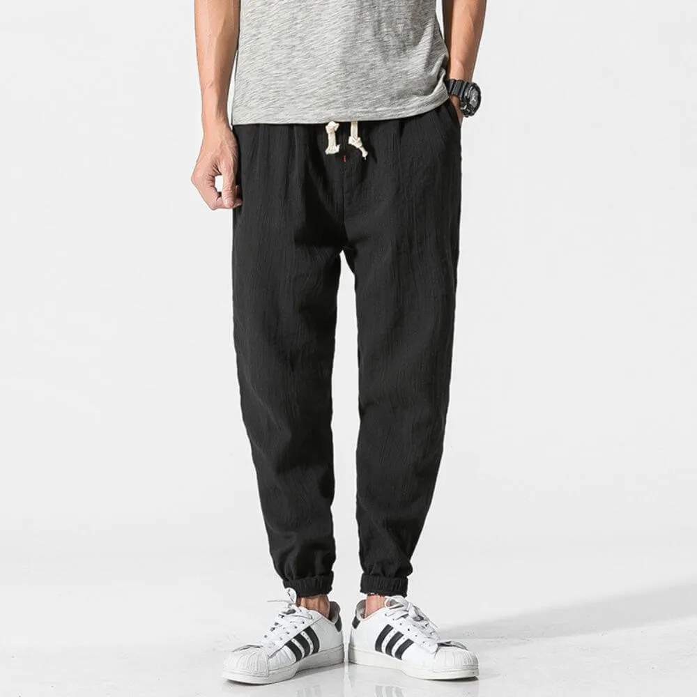 Ronald – Classic Cotton Linen Men’s Trousers