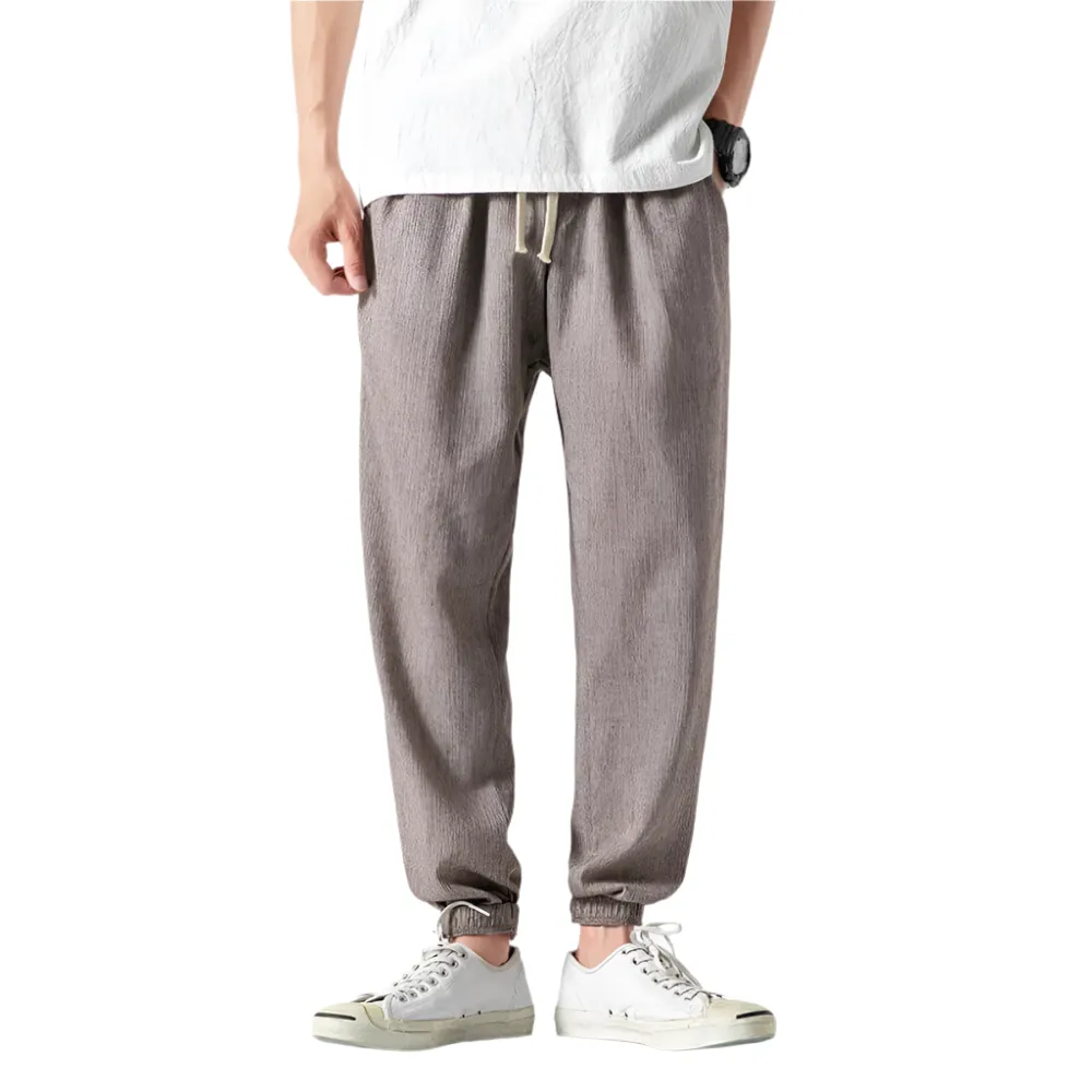 Ronald – Classic Cotton Linen Men’s Trousers