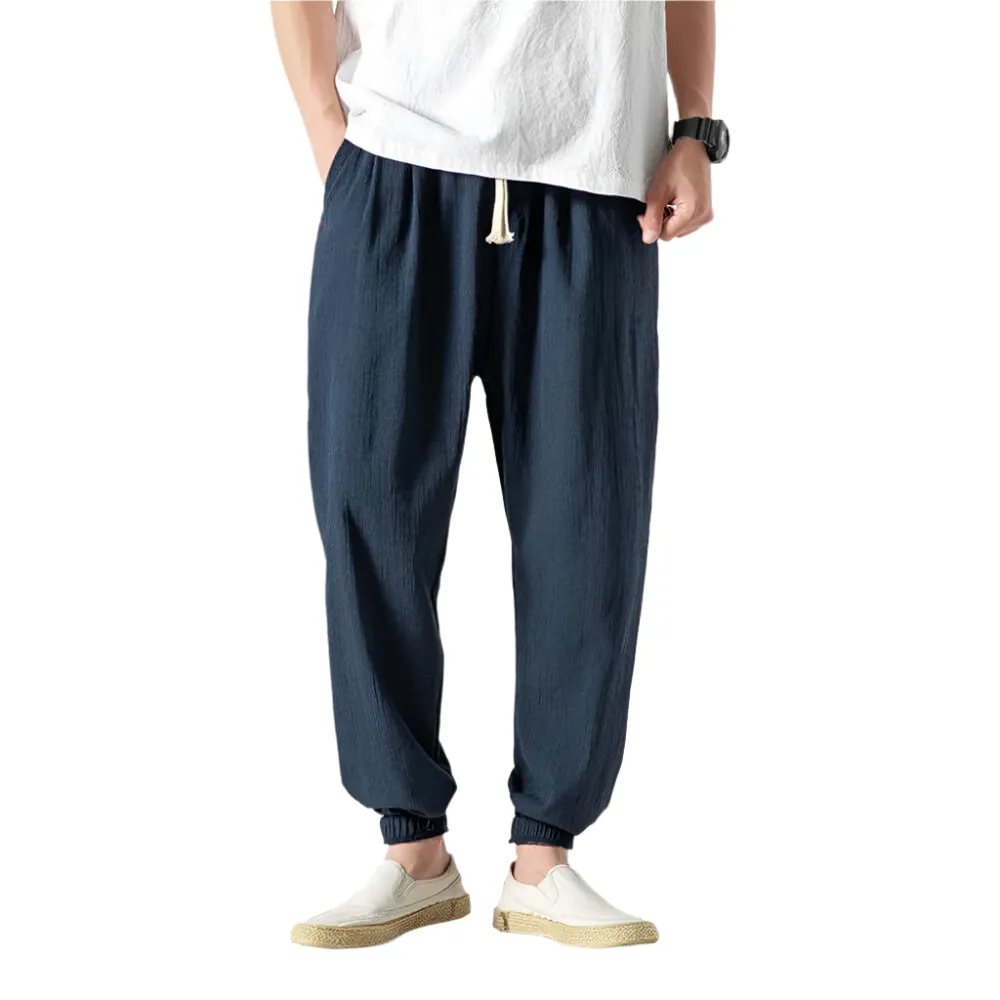 Ronald – Classic Cotton Linen Men’s Trousers