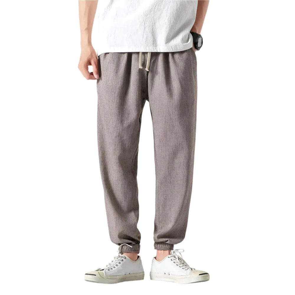 Ronald – Classic Cotton Linen Men’s Trousers
