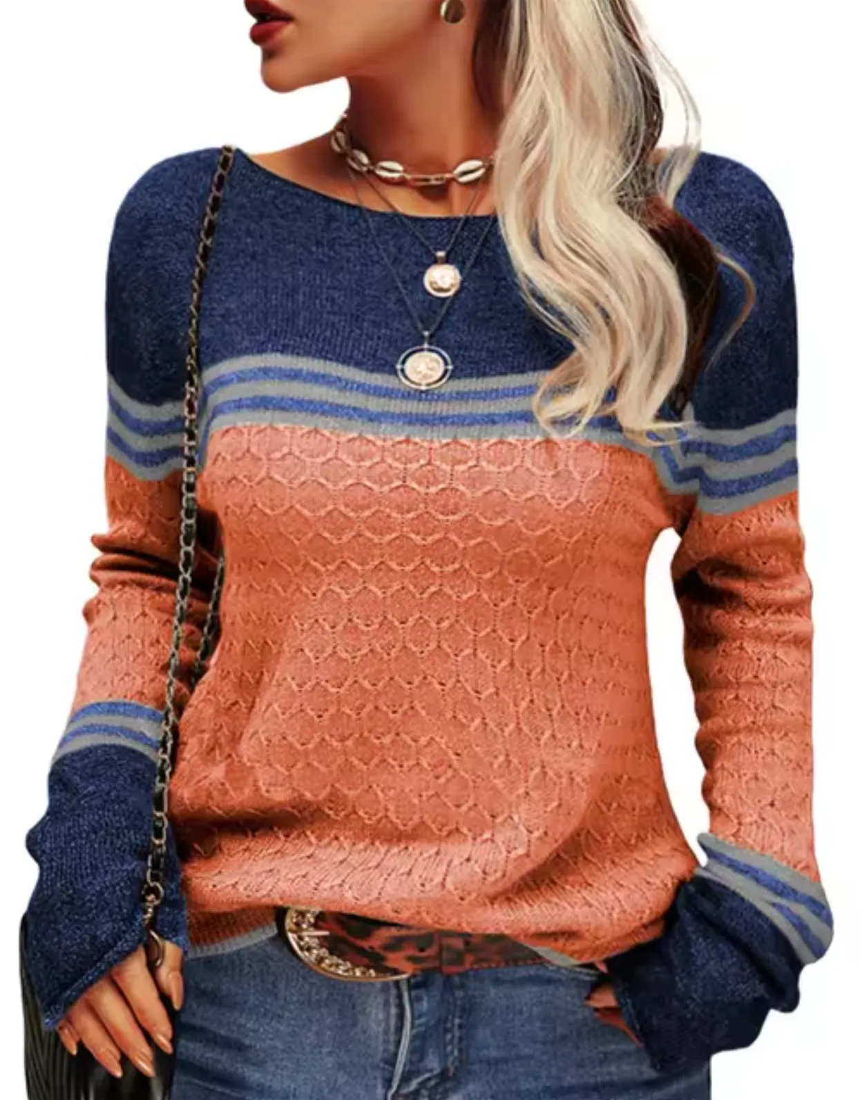 Rosie - slim fit knitted sweater