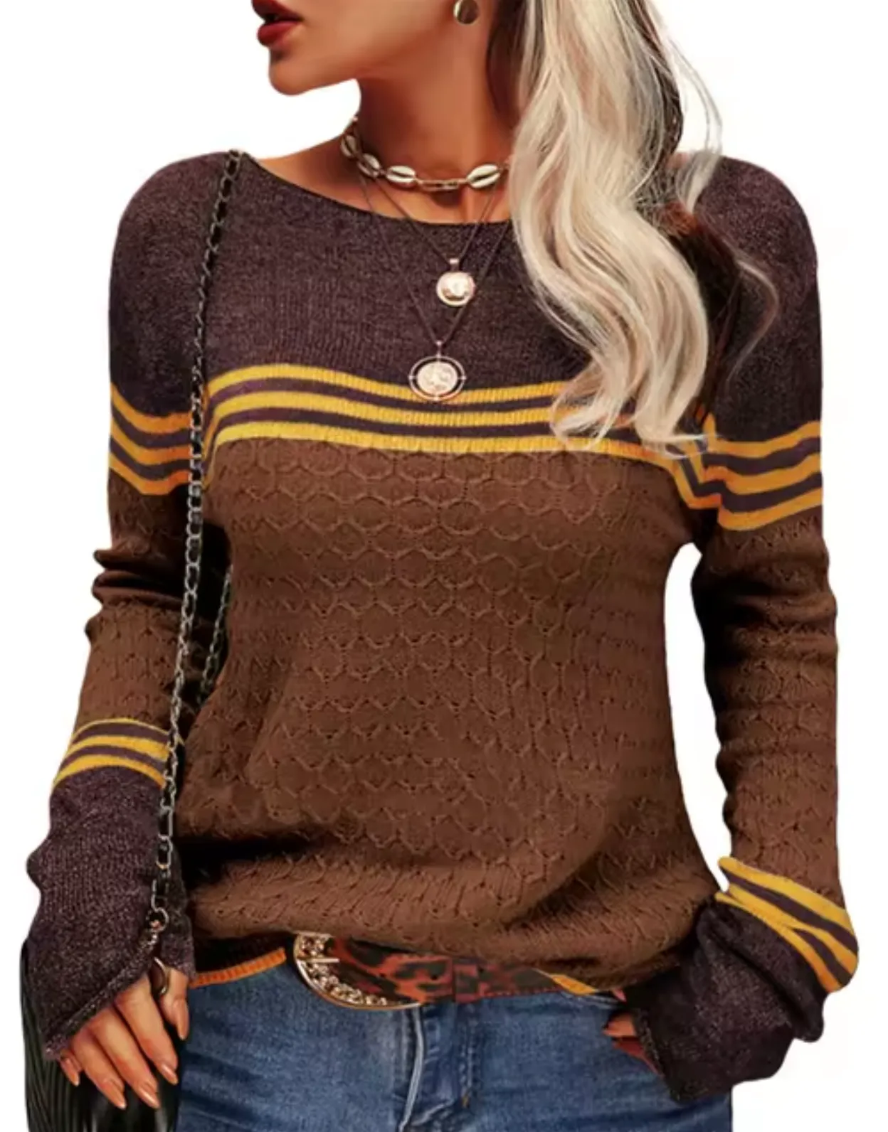 Rosie - slim fit knitted sweater