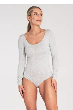 Scoop-Neck Shaping Bodysuit