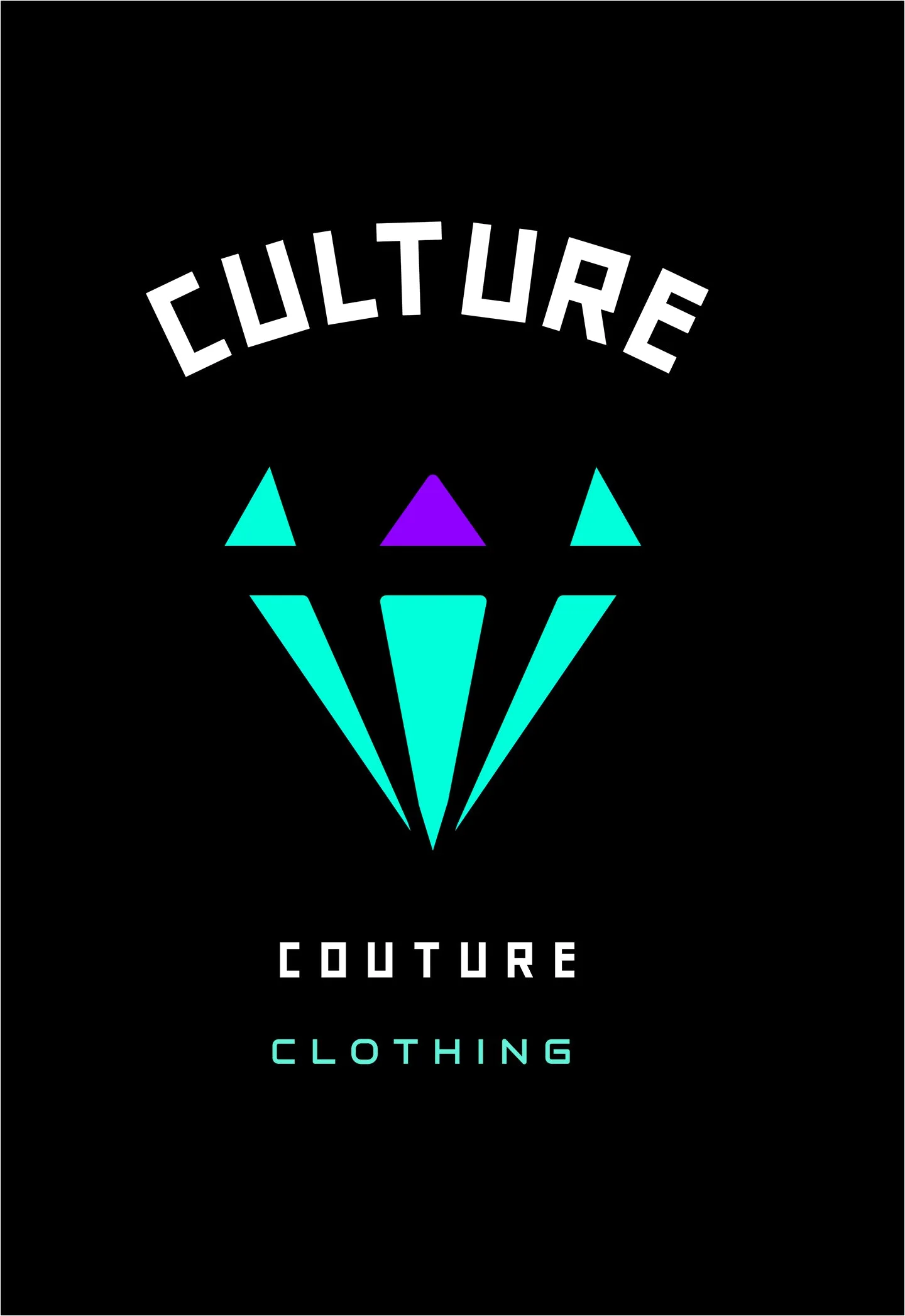 Shine Bright Hoodie/Black/Aqua