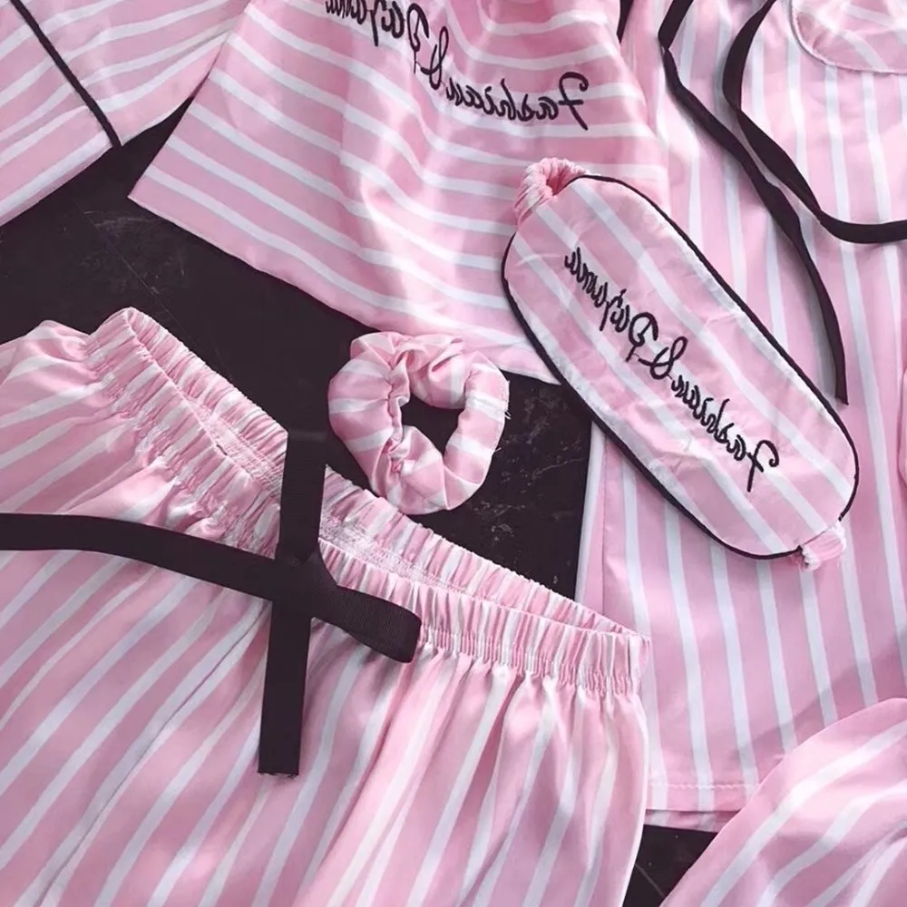 Silk Homewear Spwear Pajamas For Women