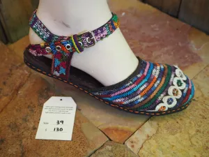 Size 39 Ballerina Sandals - Rainbow Circles
