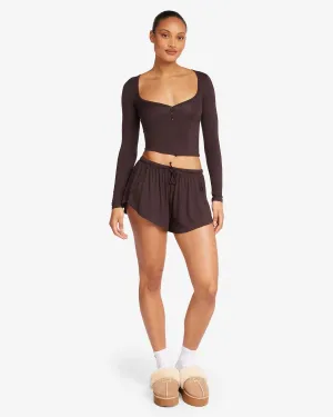 Sleep Shorts | Espresso