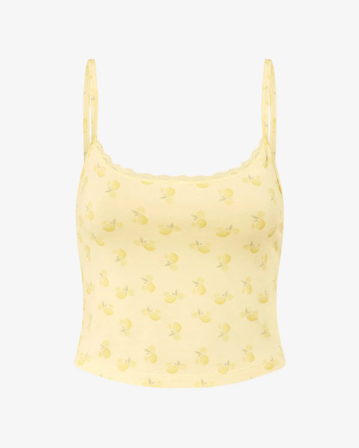 Sleep Tank | Lemon Print