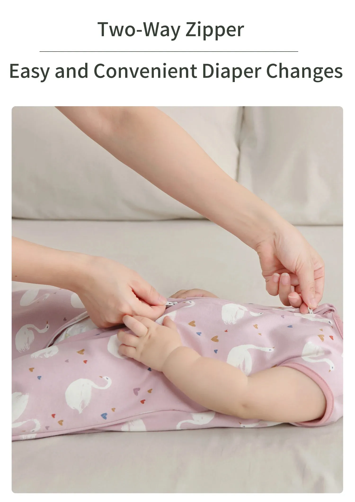 Sleeveless Vest Baby Sleeping Bag Cotton Thin Breathable Pajamas Anti-Kicking Cocoon for Newborn Envelope Sleep Sack Bedding