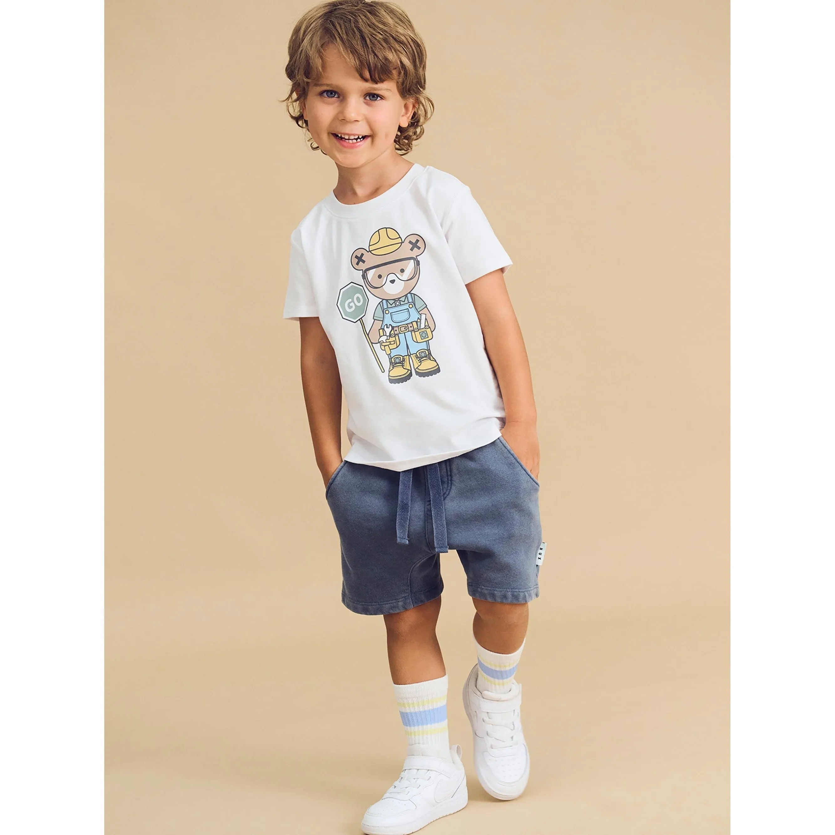 Slouch Short Washed Navy