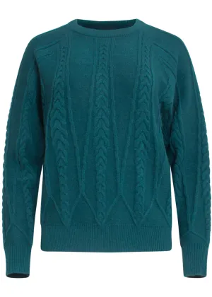 Smashed Lemon Rise and Shine Sweater Petrol
