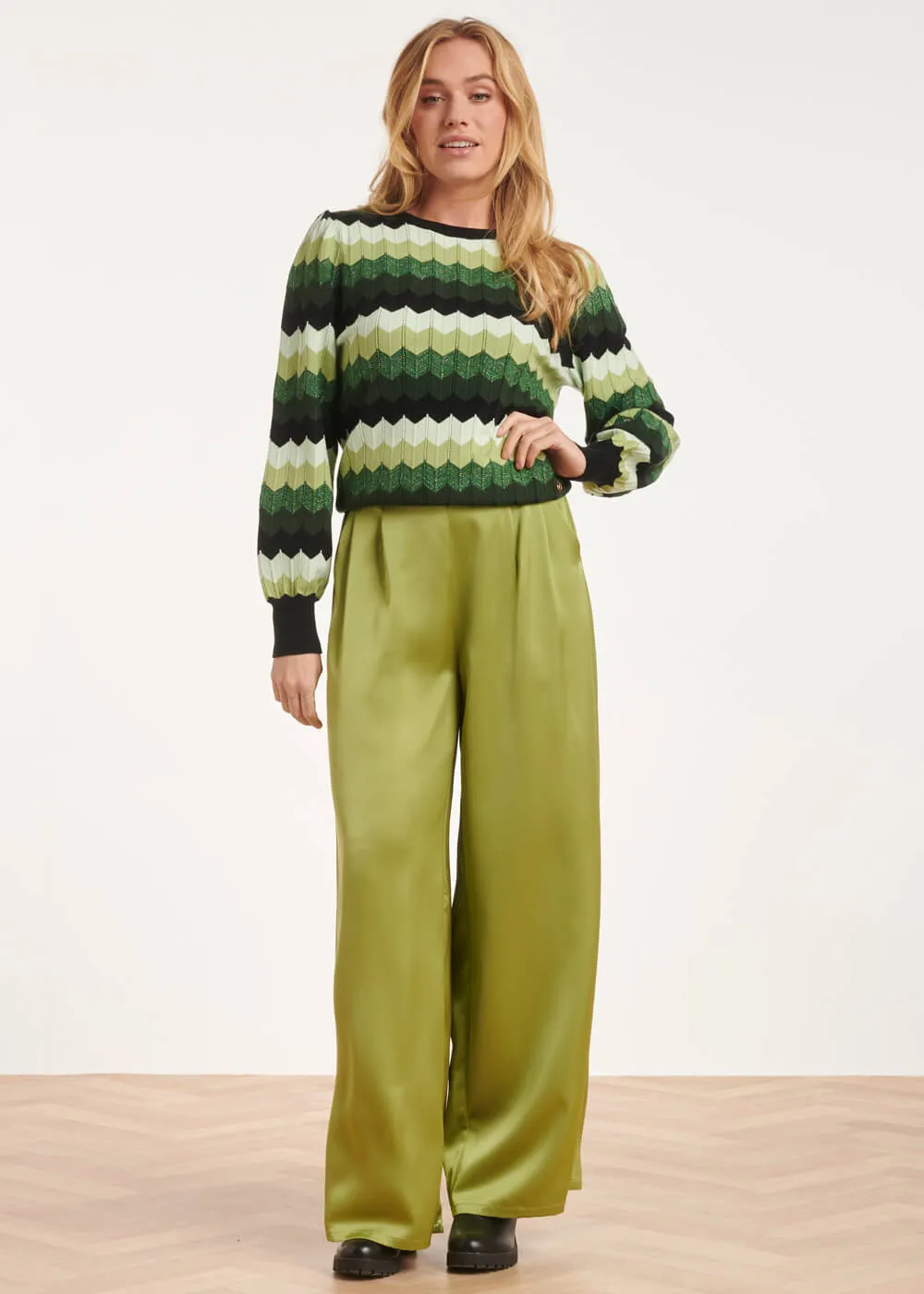 Smashed Lemon Wave the Wave Sweater Multi