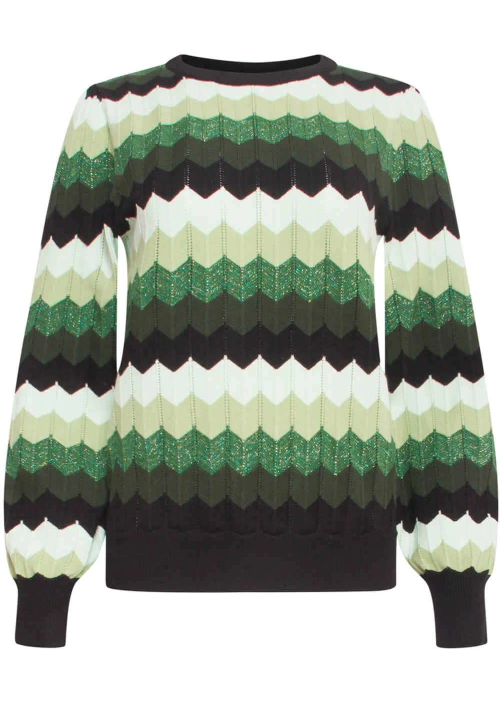 Smashed Lemon Wave the Wave Sweater Multi