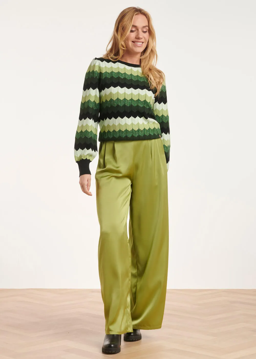 Smashed Lemon Wave the Wave Sweater Multi