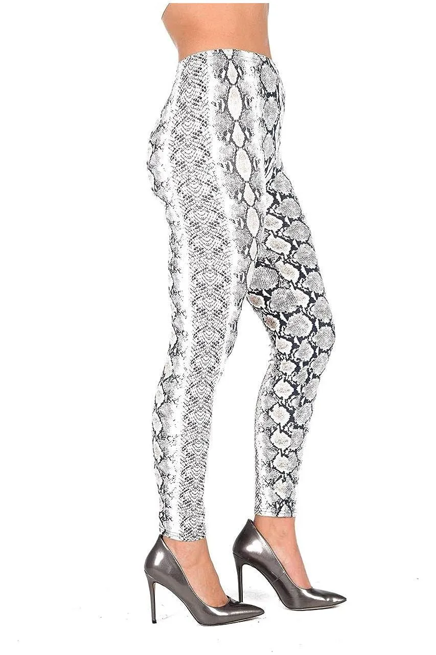 Snake Print Leggings