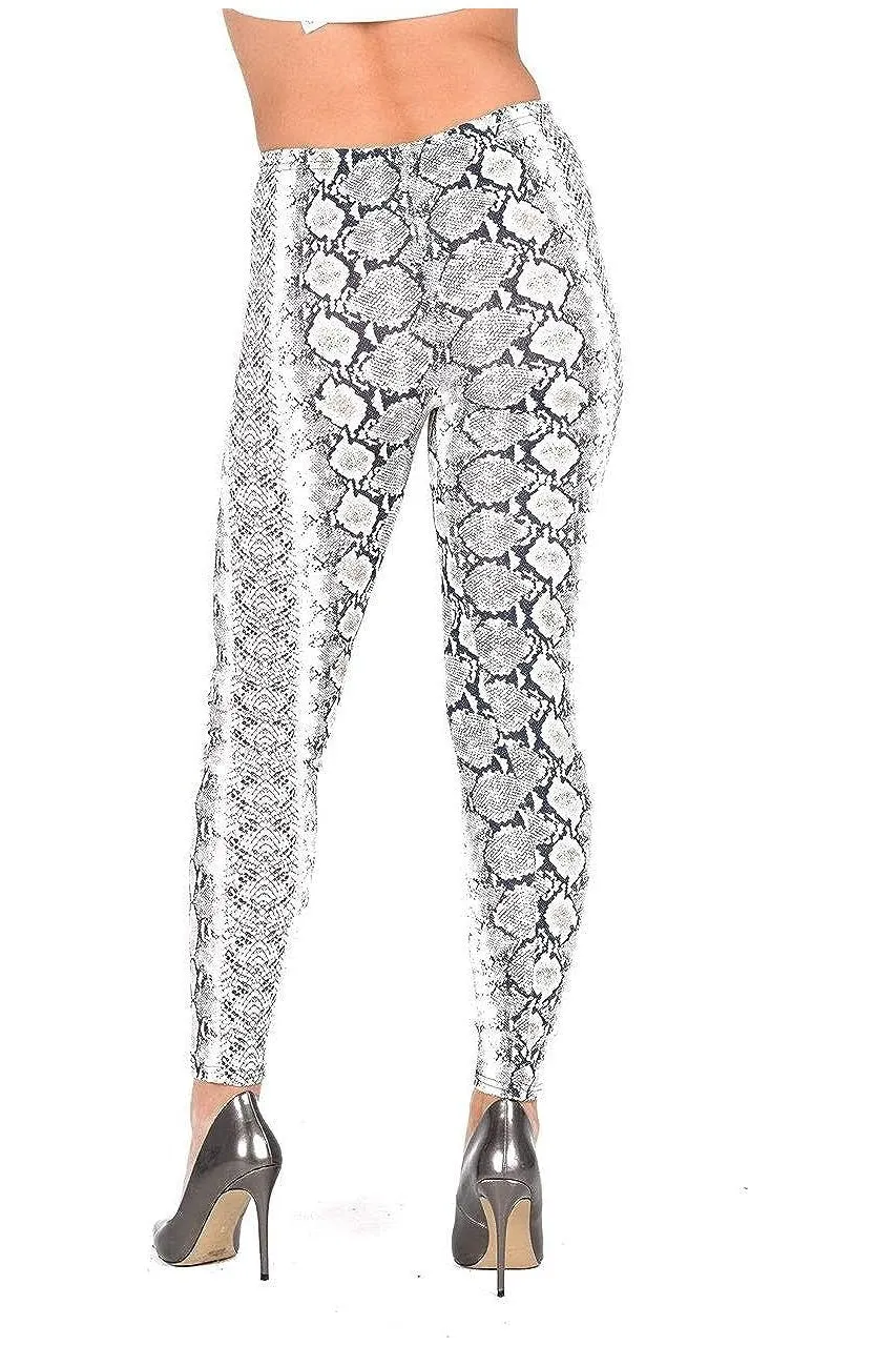 Snake Print Leggings
