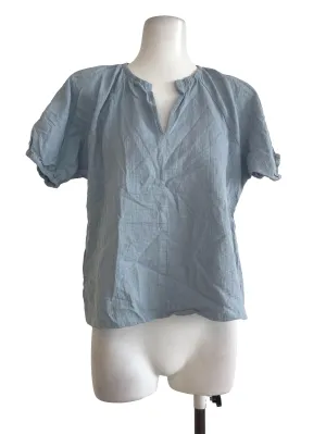 Soft Blue Plain Top OSN