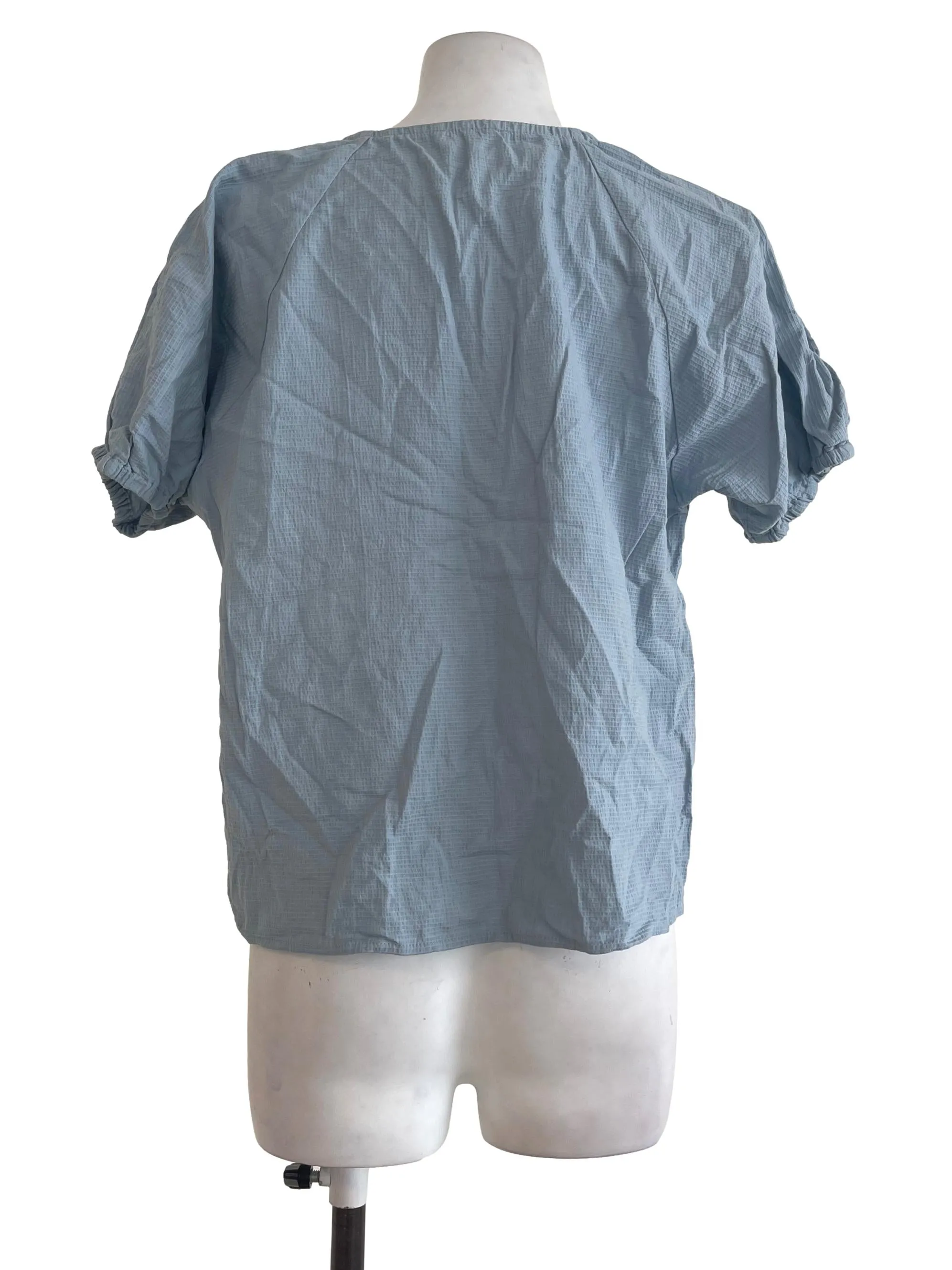 Soft Blue Plain Top OSN