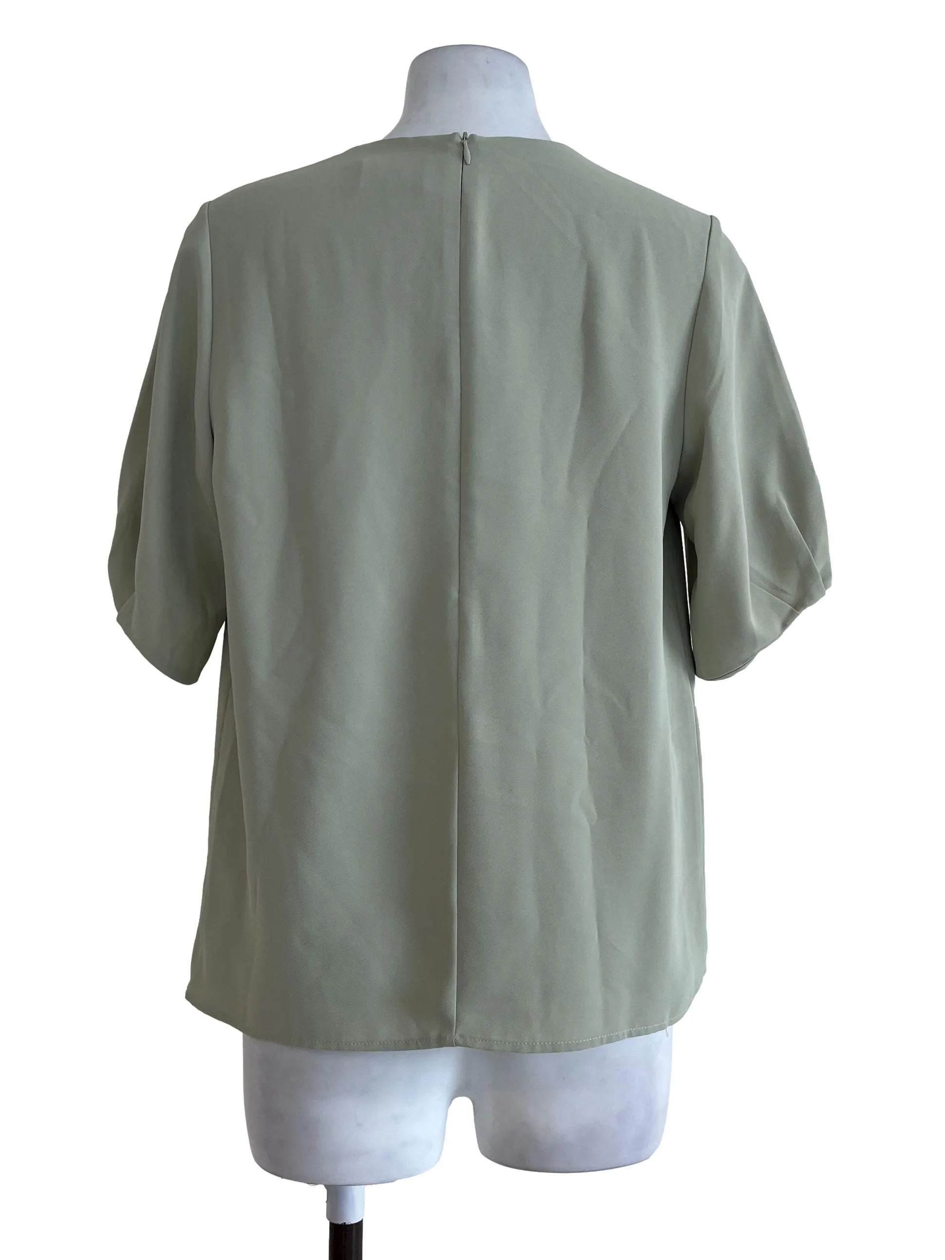 Soft Green Plain Top OSN