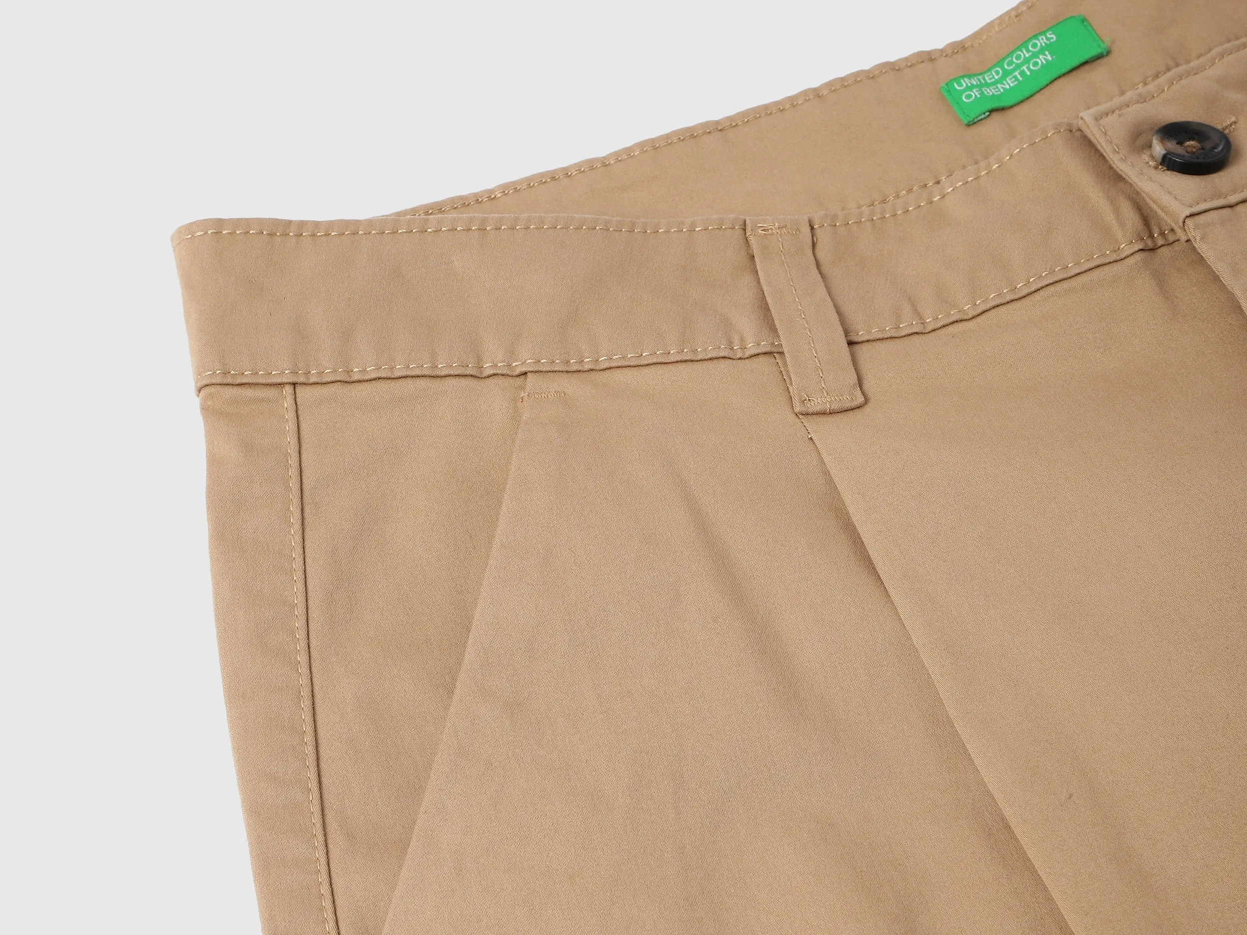 Solid Volume Fit Trousers
