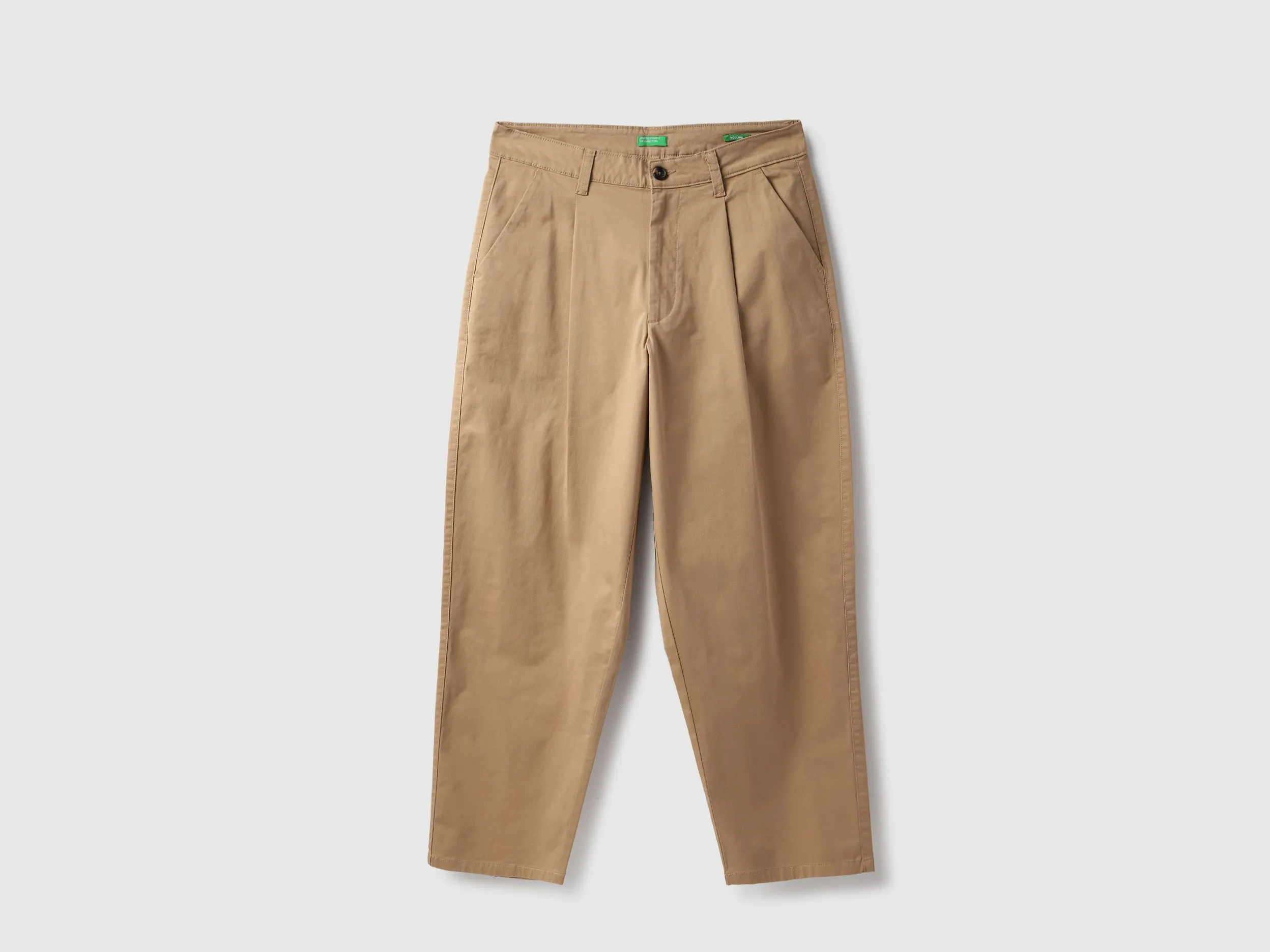 Solid Volume Fit Trousers
