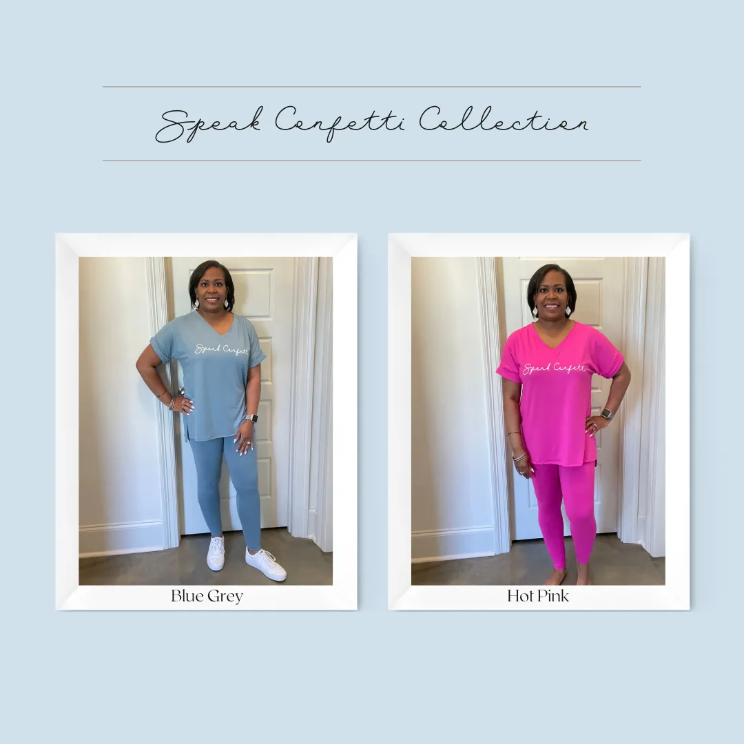 Speak Confetti Legging Set