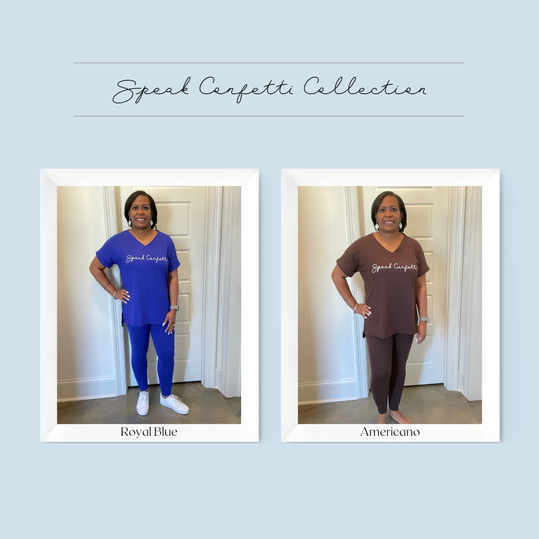 Speak Confetti Legging Set