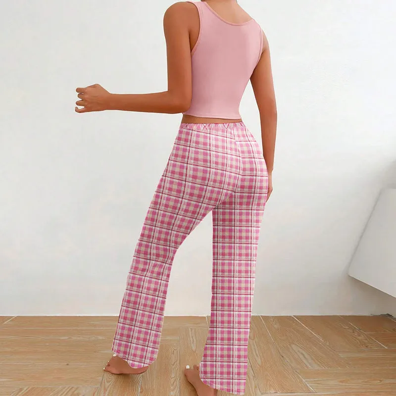Spring Summer Women's Casual Pajamas