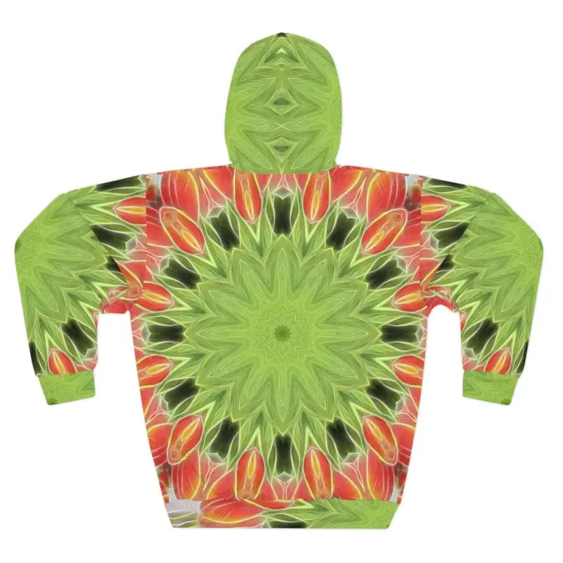 Stand out in Abstract Green Unisex Pullover Hoodie