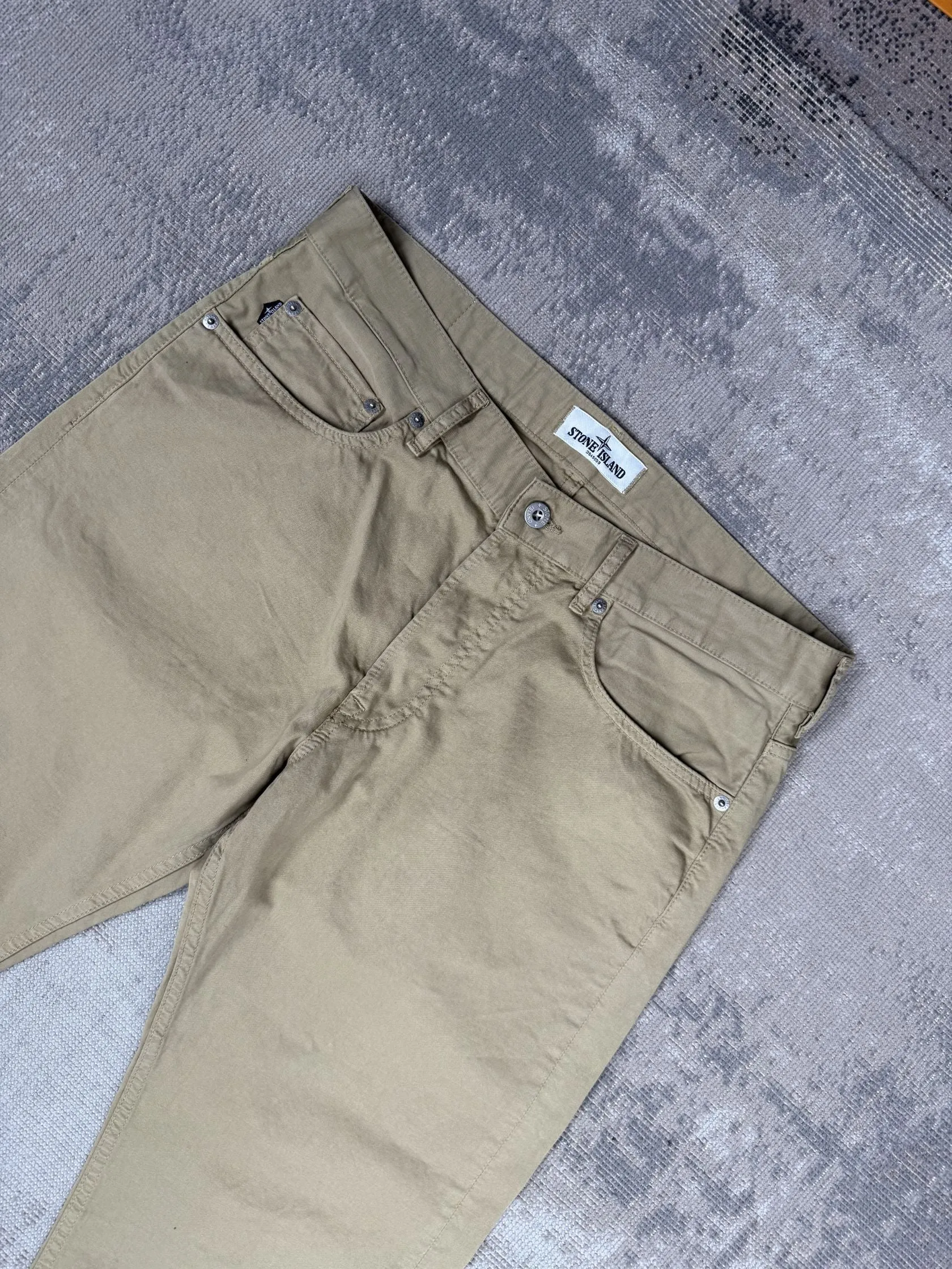 Stone Island Re-T Chinos - Tan