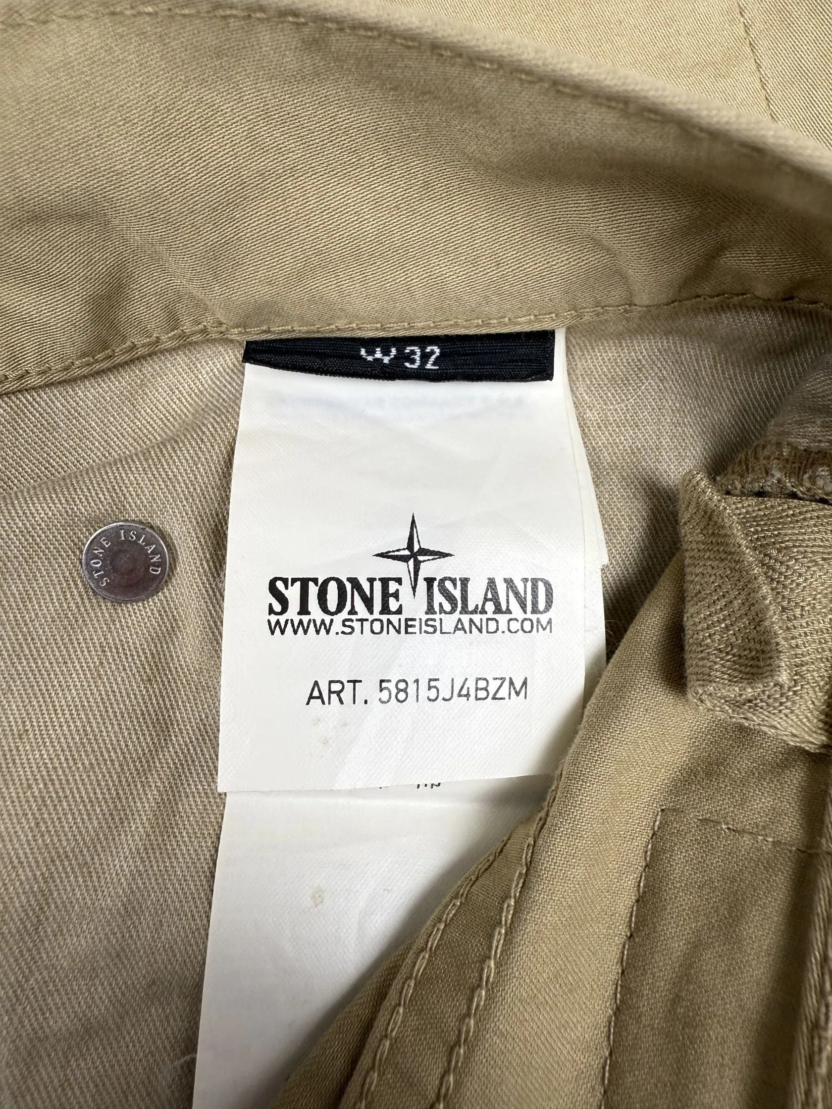 Stone Island Re-T Chinos - Tan