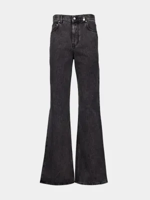 Stonewashed Low-Rise Baggy Fit Jeans