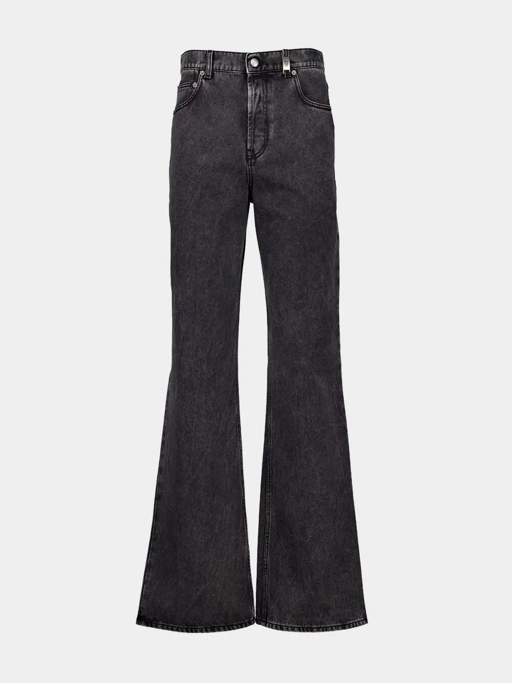 Stonewashed Low-Rise Baggy Fit Jeans