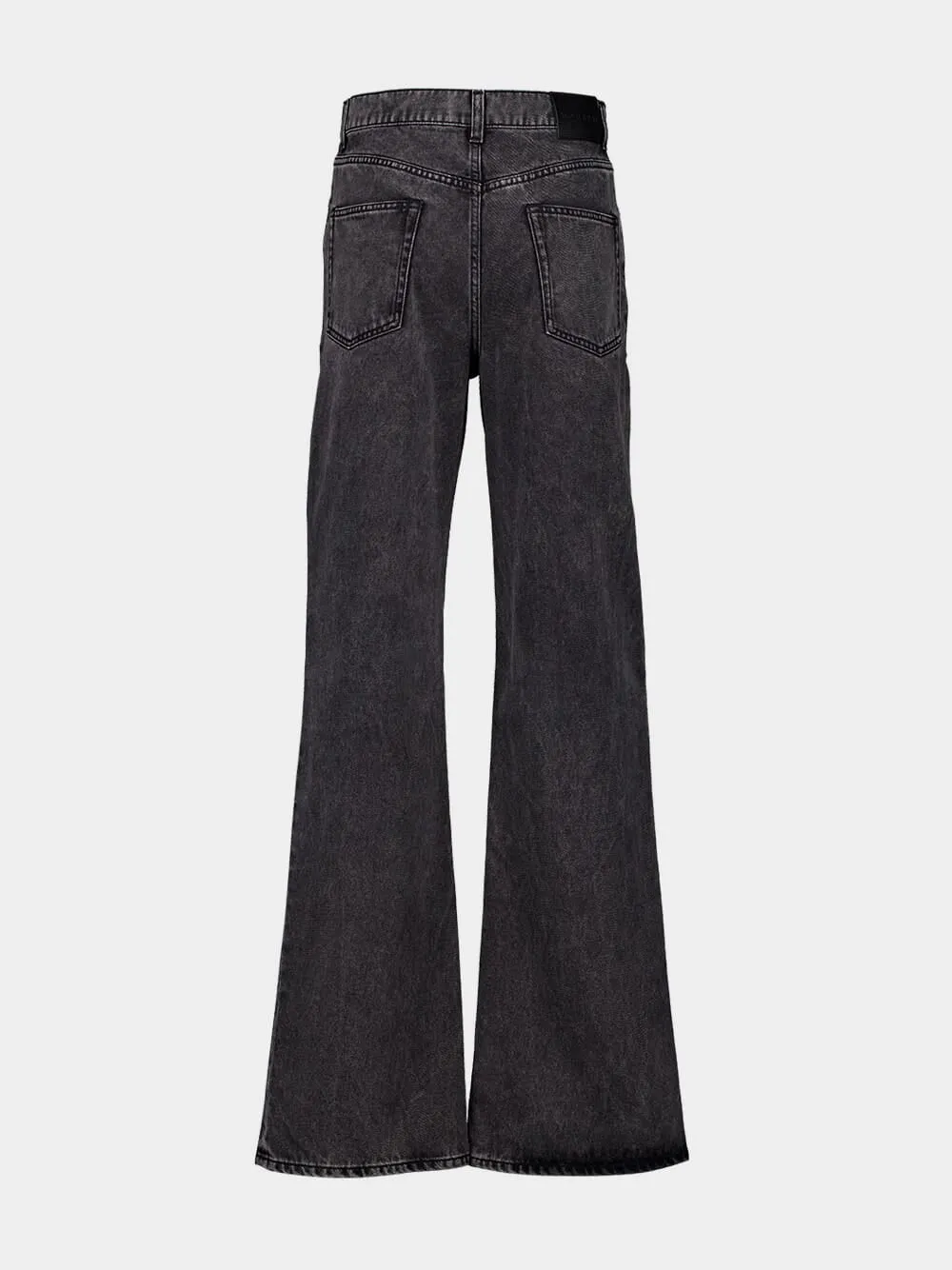 Stonewashed Low-Rise Baggy Fit Jeans