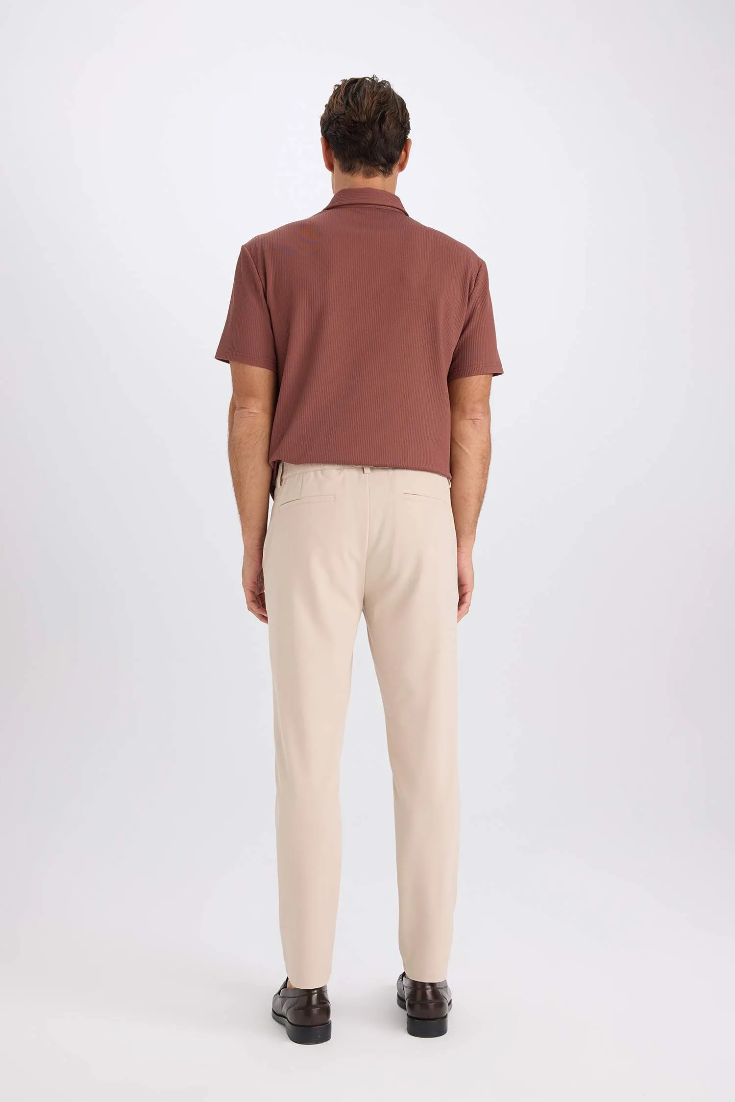 Straight Leg Stretchy Summer Fabric Joggers