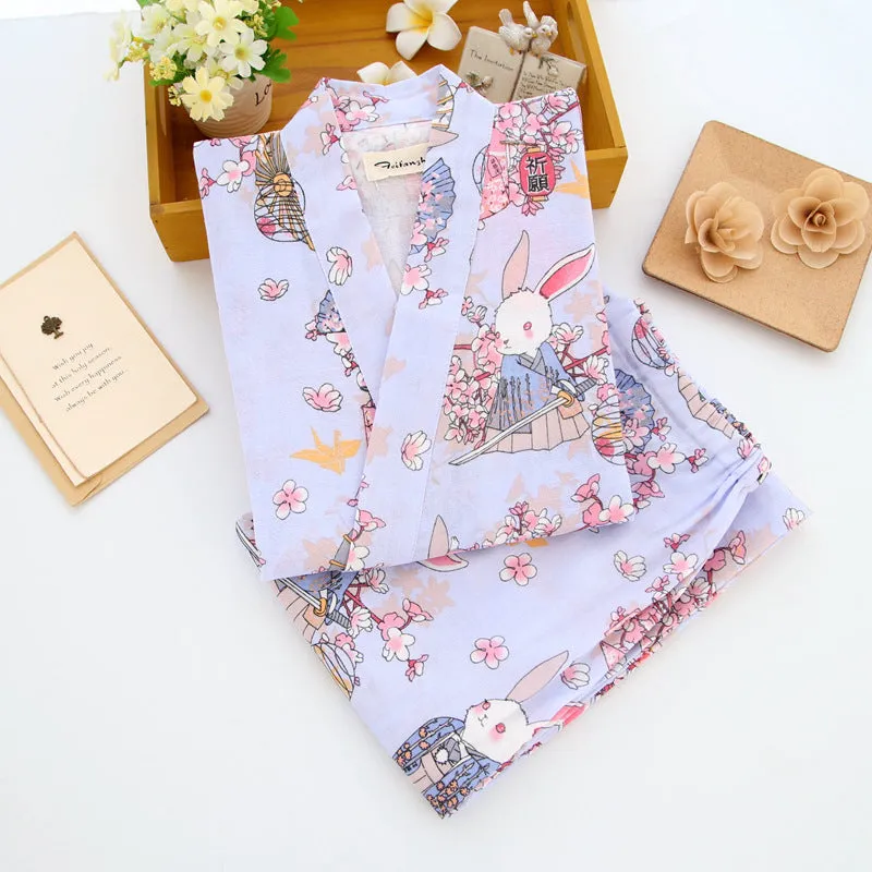 Summer and autumn pajamas work clothes