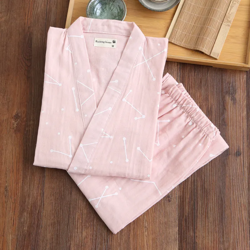Summer and autumn pajamas work clothes