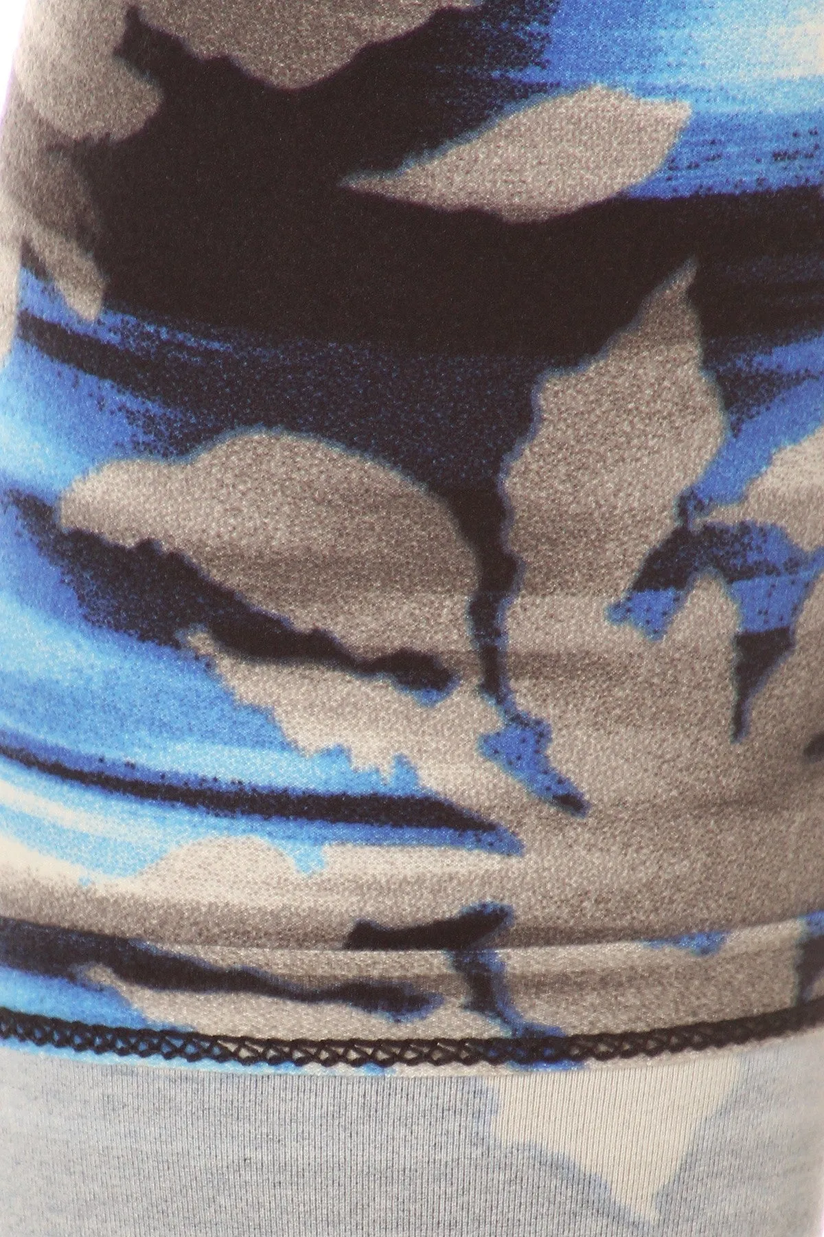 Super Soft Peach Multi-Color Printed Knit Leggings