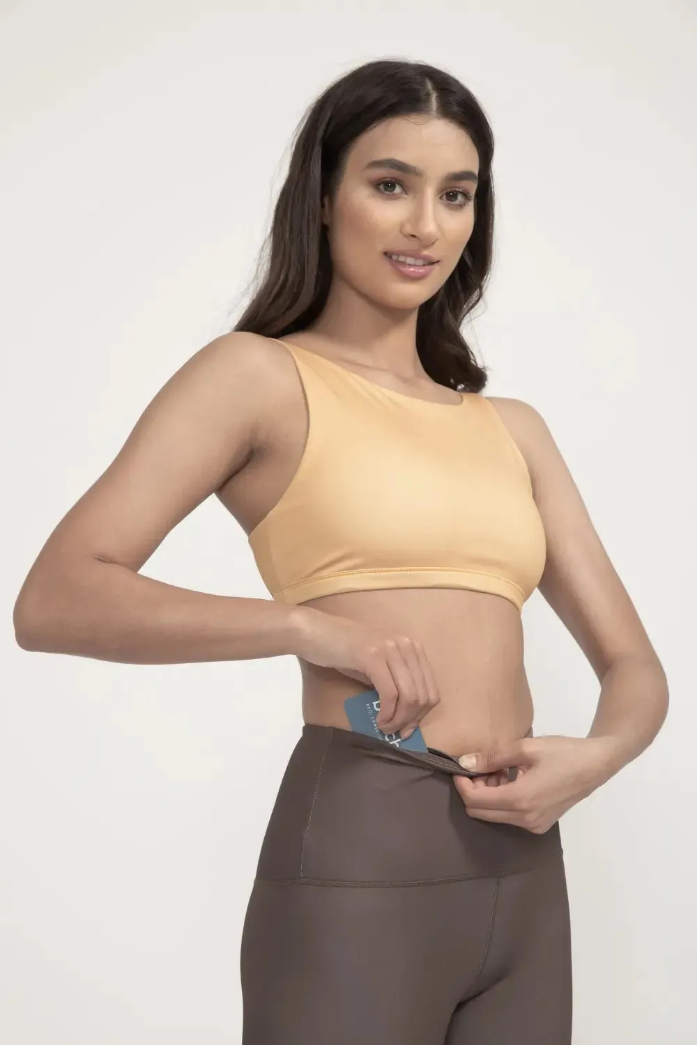 Surf & Yoga Leggings in Mocha