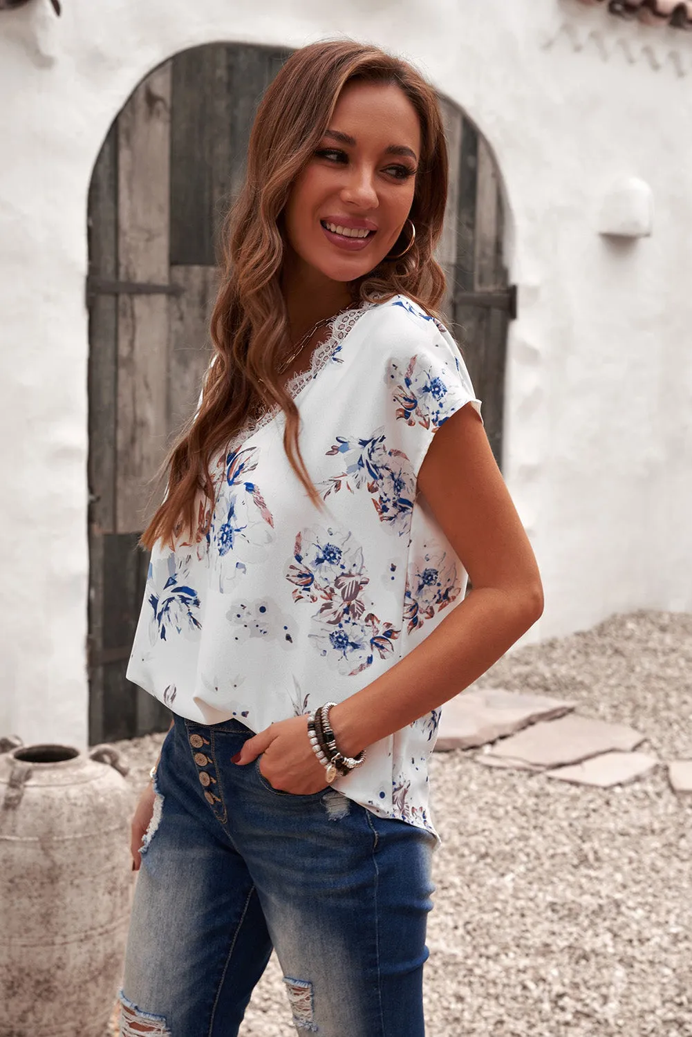 The Lace Boutique Collection -Kathy's Bouquet Top