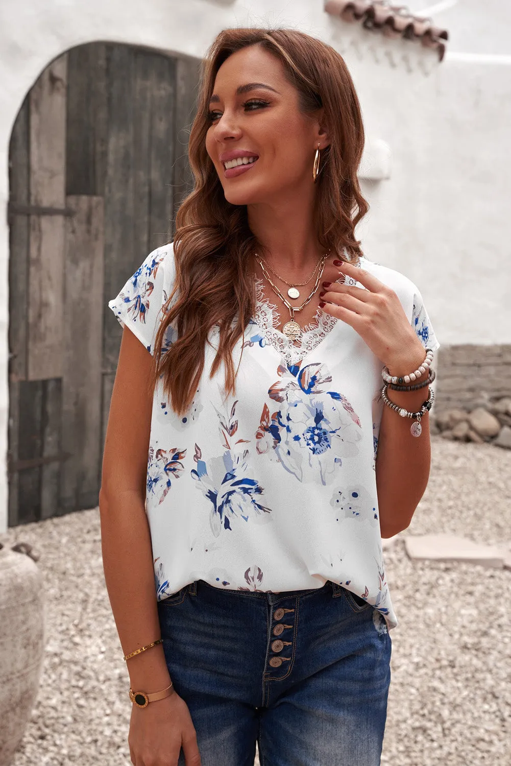 The Lace Boutique Collection -Kathy's Bouquet Top