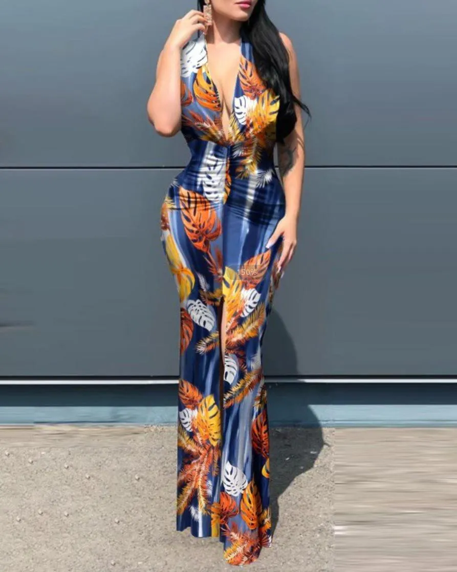 The New Fashion Sleeveless Collar Printed Spell Garment