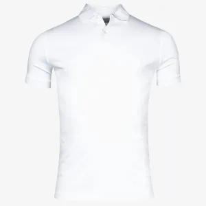 Thomas Maine Liquid Cotton Polo Shirt - White