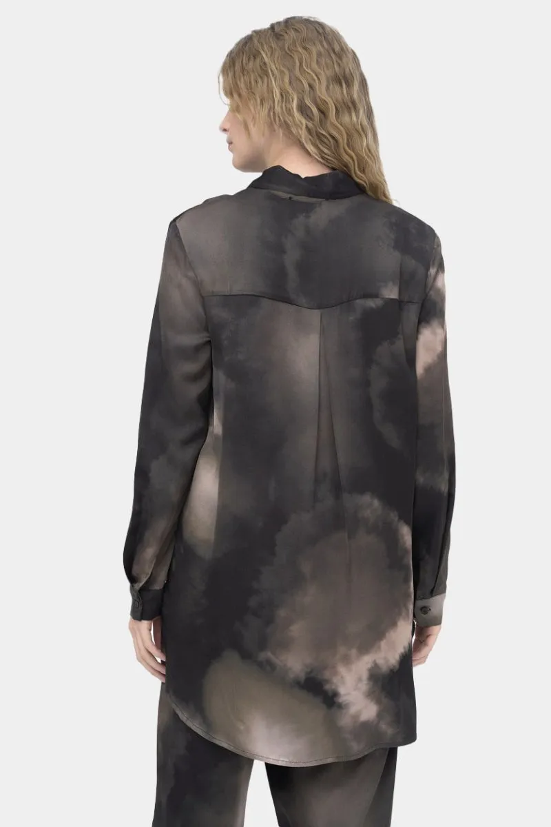Tie-Dye Long Sleeve Shirt